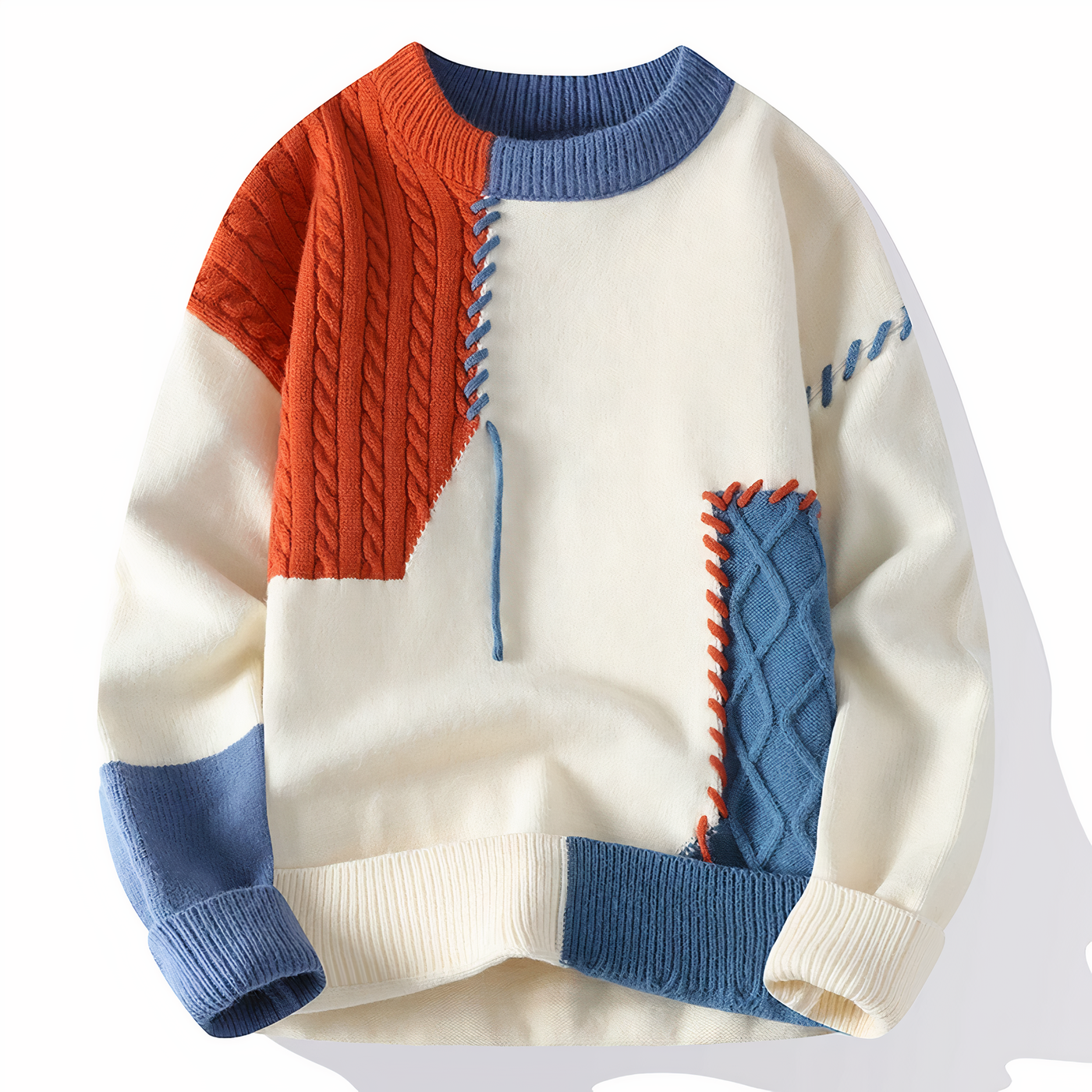 DAVE | Patchwork Sweater
