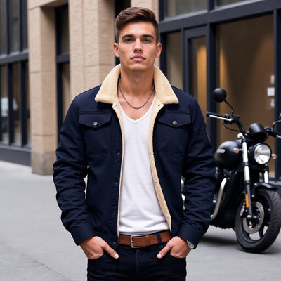 DIRK | Vintage bomber jacket voor heren