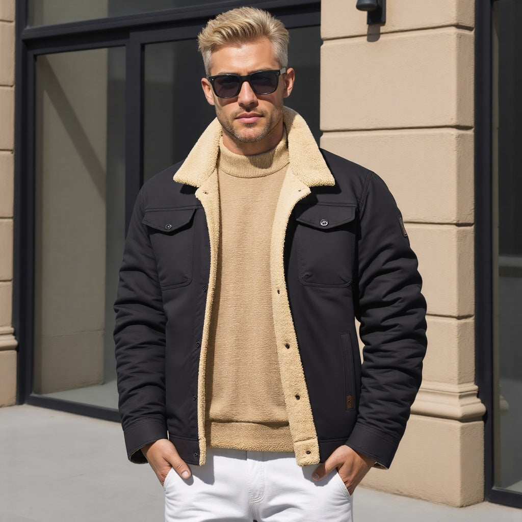 DIRK | Vintage bomber jacket voor heren