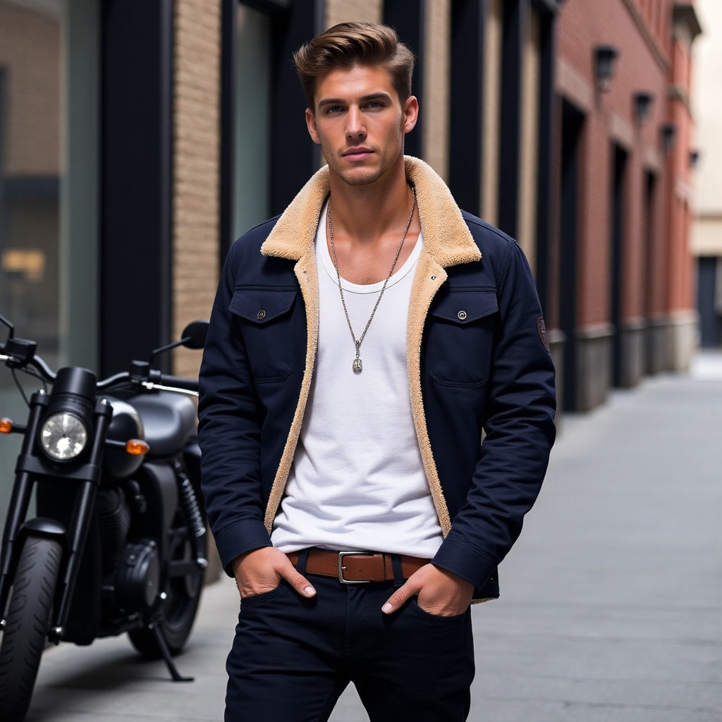 DIRK | Vintage bomber jacket voor heren