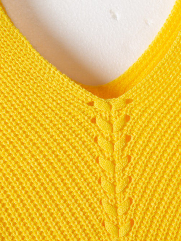 FIONA | Gebreide Lace-Up Sweater