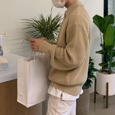 JOHN | Casual Half Zip Sweater