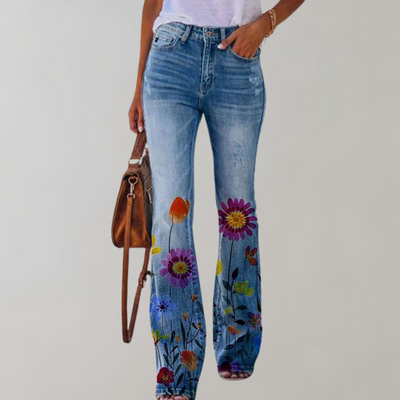 KIRA | Zomerse flare broek voor dames