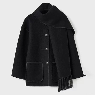 Stella | Wollen Cape Jas