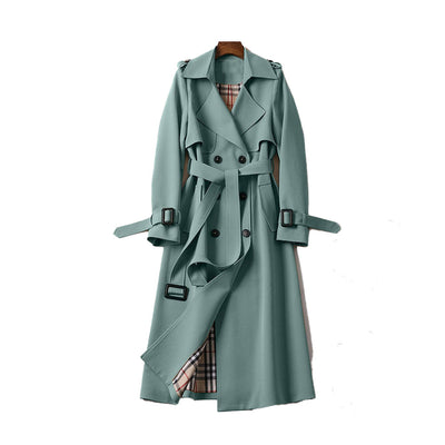 MARIT | Dames Trenchcoat met Dubbele Knopen