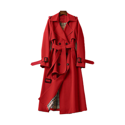 MARIT | Dames Trenchcoat met Dubbele Knopen