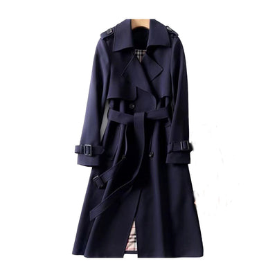 MARIT | Dames Trenchcoat met Dubbele Knopen