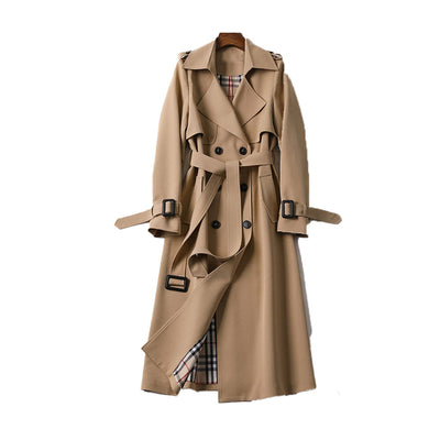 MARIT | Dames Trenchcoat met Dubbele Knopen