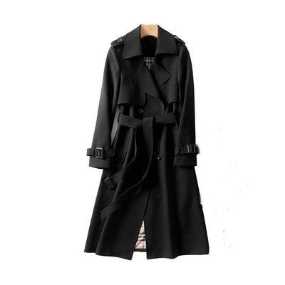 MARIT | Dames Trenchcoat met Dubbele Knopen