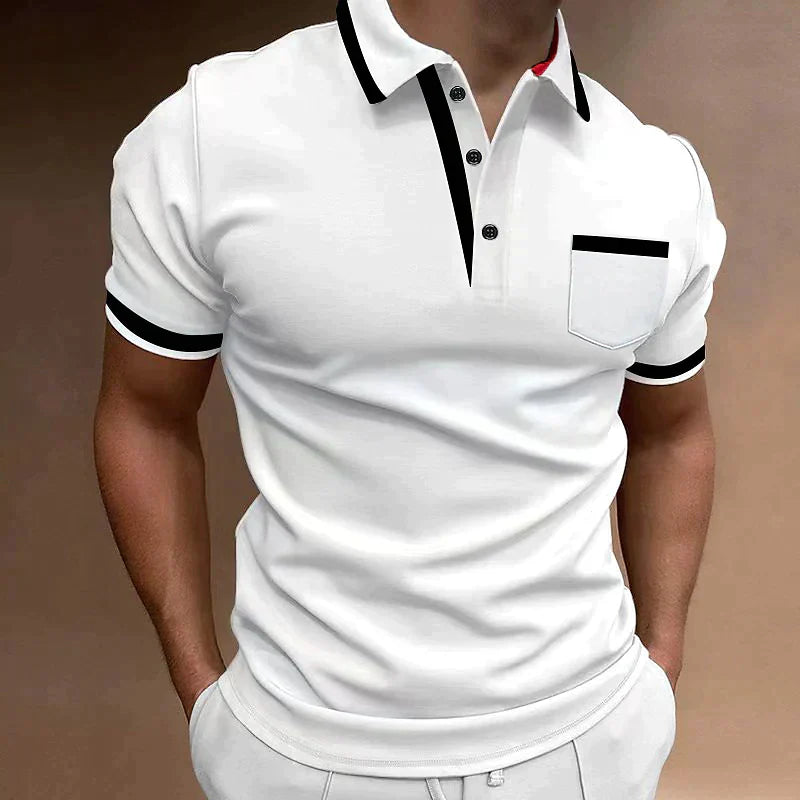 MILAN | Elegant polo shirt voor heren